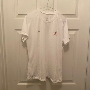 New Virginia UVA Cavaliers Women's Soccer Team Issued Nike Logo T-Shirt XL